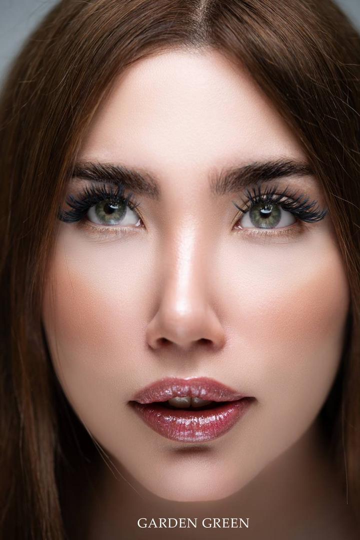 لنز رنگی چشم سی ویژن (GARDEN GREEN) سالانه